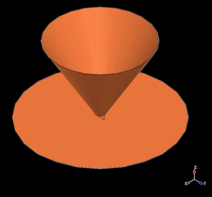 Discone Outer Radius Cone Height