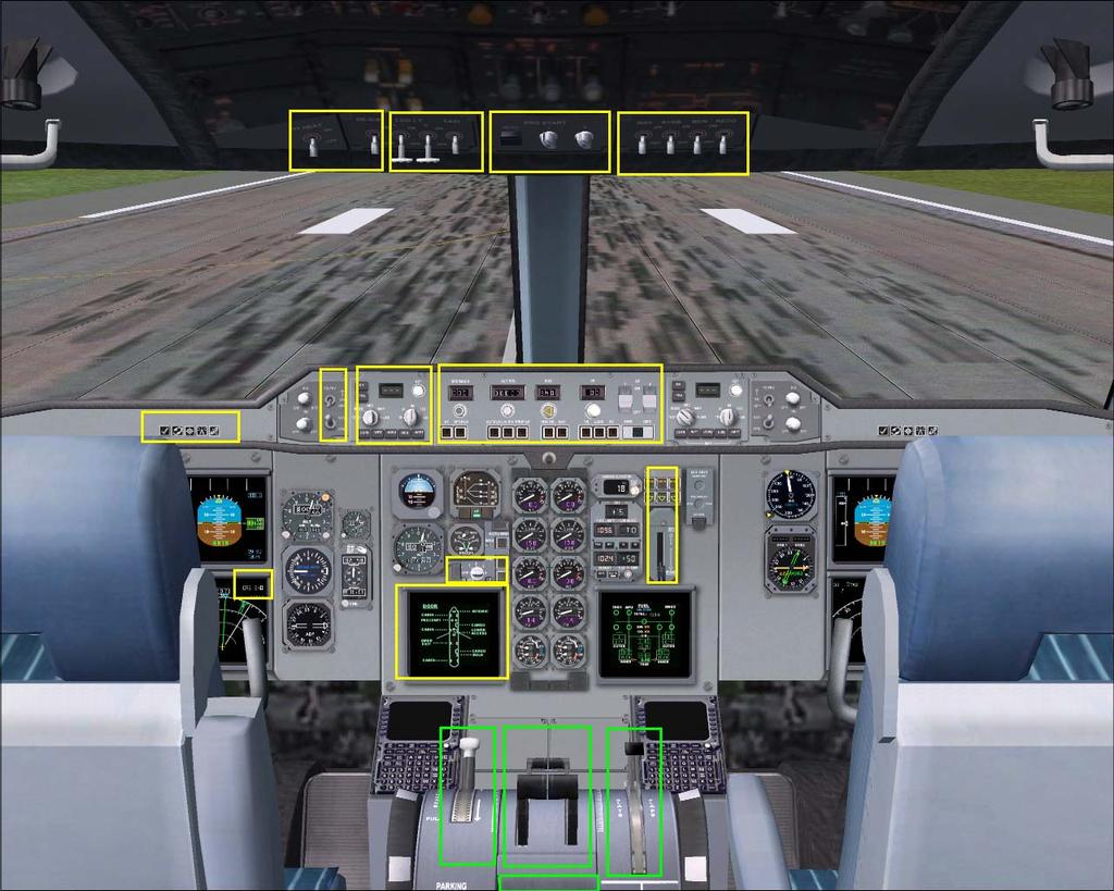 Virtual Cockpit Explanation Items are
