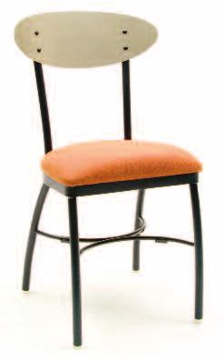 Details) 1 Ball Glides Chairs nest 4-5 High 3471LB Metal Back Color Chart for 3400 Series Standard Frames