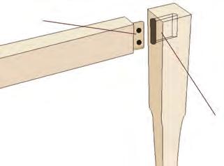 -The plane of the seat rails is the foundation of chair strength.