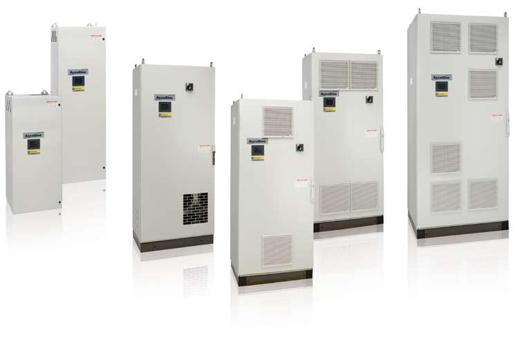 Installation guidelines AccuSine PCS is provided in enclosures with four different ratings: NEMA 1, NEMA 12, IP30 and IP54.