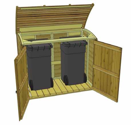6X3 Oscar Shed Assembly Manual Revision #7 Jan 1st, 2017 Thank you for purchasing our 6x3 Oscar Storage Shed. Please take the time to identify all the parts prior to assembly.