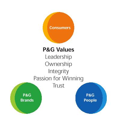 The essence of P&G Our Purpose, Values and Principles We will provide branded products and services of