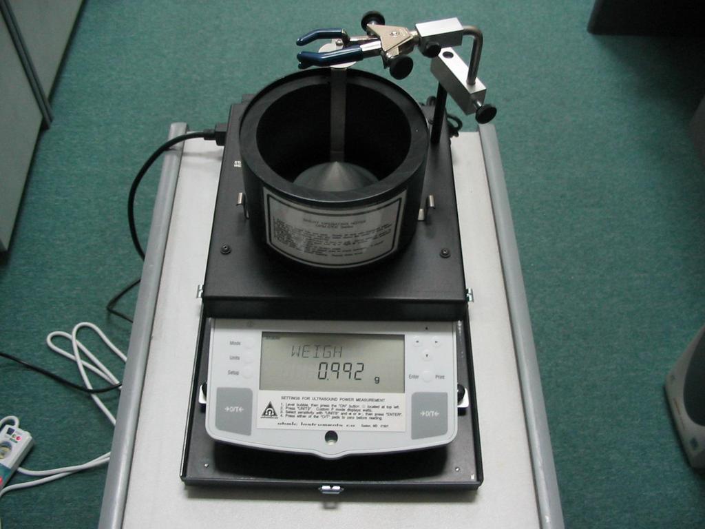 Ultrasound Power Meter at NIMT