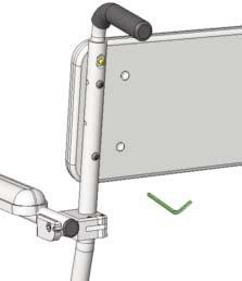 Figure 4 The connector bridge must be fully seated into the corresponding holes of both the roll-in section and tub section.