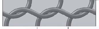 The finite element method was used studying sequential failure of loops in a plate of composite material reinforced with knitted fabric.