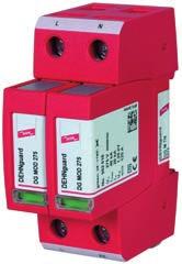 DEHNguard DG M TN 275 (952 200) Prewired complete unit consisting of a base part and plug-in protection modules High discharge capacity due to heavy-duty zinc oxide varistors / spark gaps High
