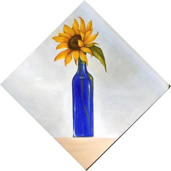 Cobalt & Sunflower by