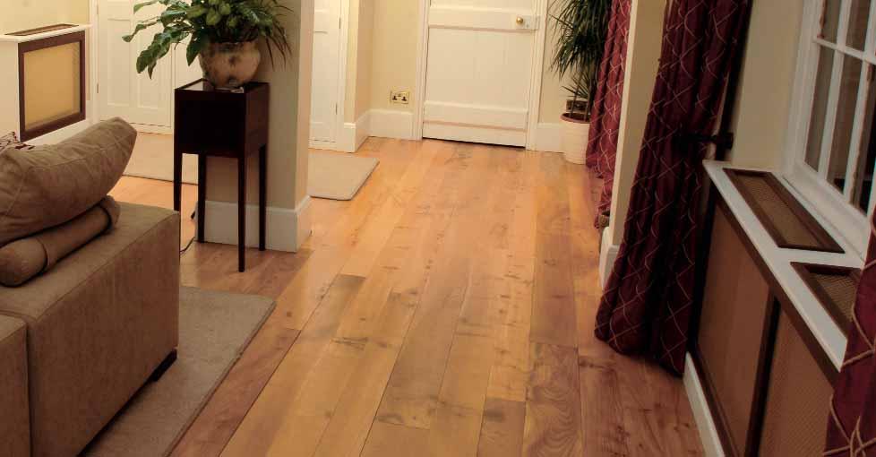 After-care instructions WHICHEVER TYPE OF FLOORING HAS BEEN FITTED, THE FOLLOWING POINTS OUGHT TO BE BORNE IN MIND: CLEANING The main cause of wear and/or scratching to a wooden floor is a lack of