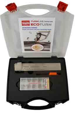 f 2 f KITS ECOTURN Small size insert with less resource consumption provides ecological benefits ECOTURN