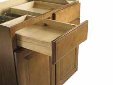 only) Plywood*» Choose from three construction platforms: Standard Select (Bases only) Plywood* ½" thick furniture board fixed halfdepth shelf ½" thick plywood fixed half-depth shelf» Butt door