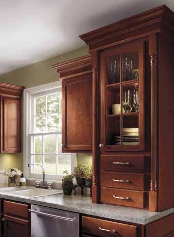 AVALON COMFORT IS CLASSIC Simple lines let the focus be on the richness of the wood.