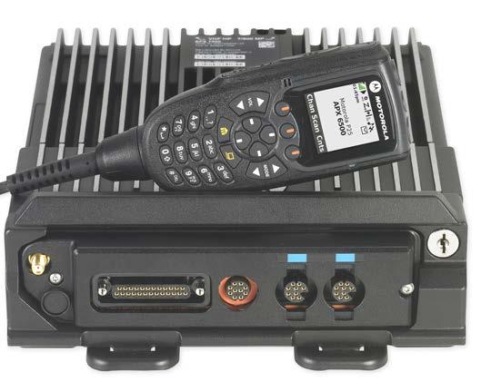 APX 7500 MULTI-BAND MOBILE RADIO AMPLIFIES PUBLIC SAFETY OFFICIALS' ABILITY TO KEEP THE COMMUNITY SAFER THAN EVER BEFORE.