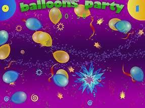 Jump around the floor and pop all sizes and shapes of balloons.