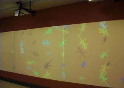 EYEWALL INTERACTIVE WALLS An interactive wall and surface solution that turns any surface into a motion activated display.