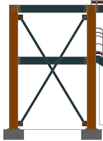 Simply select the beam and the points between which you want the railing to run and the handrailing is automatically created.