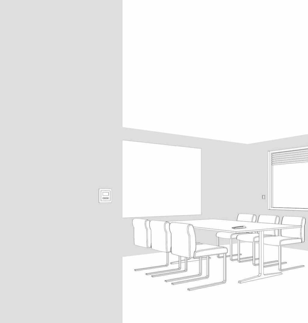 It's this simple: office / meeting room When a presentation is due to start, a room needs to be darkened quickly.