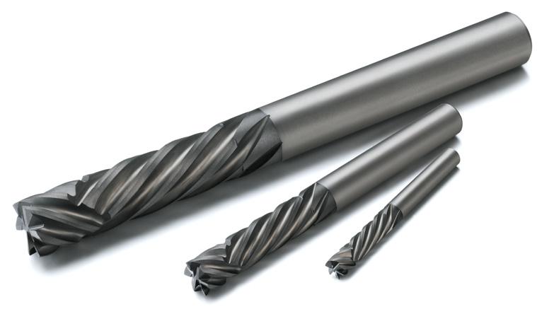 CoroMill Plura Compression end mill for composites Eliminates splintering By combining positive and negative helix angles, the CoroMill Plura end mill compresses the top and bottom of the component
