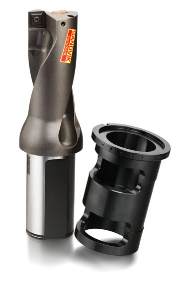Eccentric sleeve for CoroDrill 880 and CoroDrill 881 Available in inch sizes For close hole tolerances The eccentric sleeve assortment will now be extended with four sizes for drills in the inch
