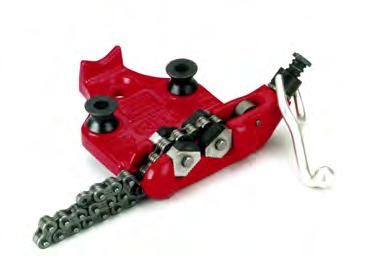 Chain Vises Dual purpose jaws to hold metal and plastic pipes Jaws easily rotated to