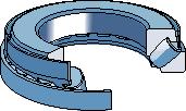 Another important characteristic of spherical roller thrust bearings is their self-aligning capability.