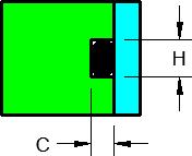 00 A R G F CS Groove Depth Groove Width Cross Section Dynamic Static No.