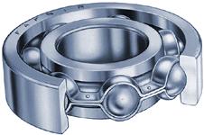 Topic 7 Rolling Contact Bearings Single Row Ball Bearing Refer to Table 3 Deep Groove Ball Bearings for dimensions.