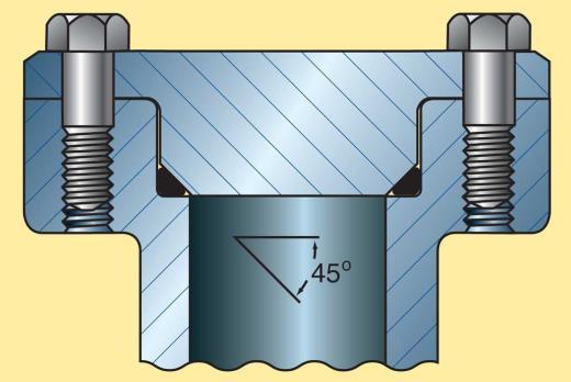 static seals. A dovetail seal is shown in Figure 9.5.