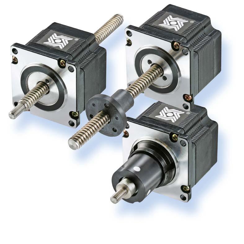 HAYD: 0 756 7 Single Stack Stepper Motor Linear Actuator Haydon 57000 Series hybrid linear actuators for applications that require forces up to 00 lbs. (890 N).