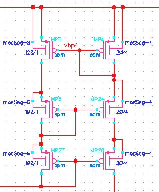 Since this node is driving a common source amplifier, care must be taken to reduce the Miller Capacitance seen at that node.