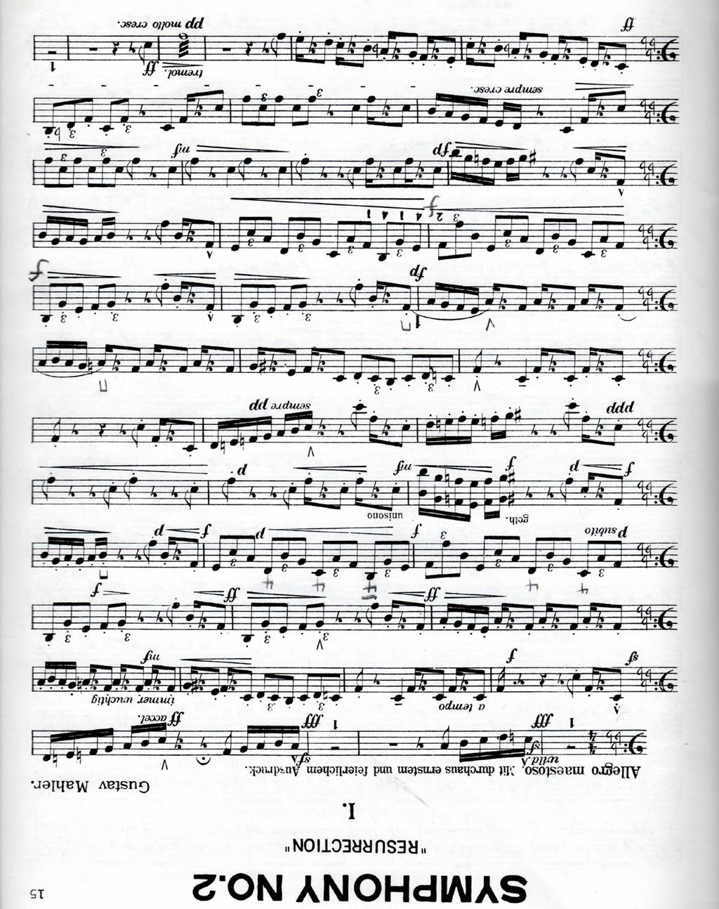 Double Bass Orchestra Excerpt 2