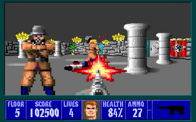 Action Games - Shooters Wolfenstein 3D (1992) First