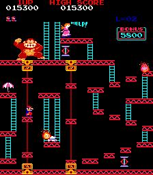 Action Games - Platformers Donkey Kong (1987) Jump to and