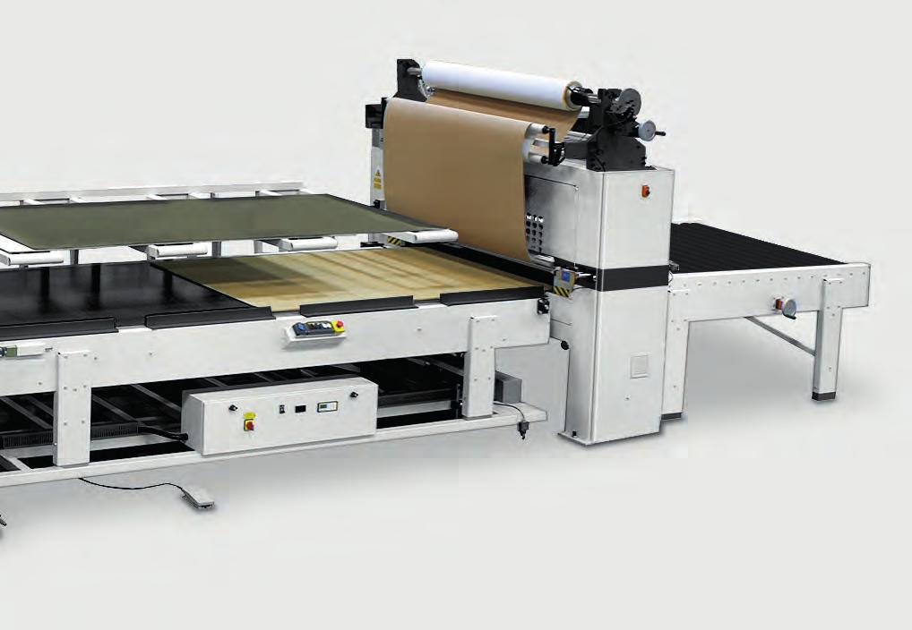 HOMAG LAMTEQ The concept 11 The heart of a laminating system is the glue application.