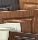 Doors, drawer fronts, moldings and accessories are machined out of a 5 x 8 sheet of 100% recycled, CARB II compliant medium-density fiberboard (MDF).