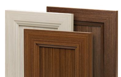 JB Cutting s line of exact match melamine (TFL) doors and drawer fronts.