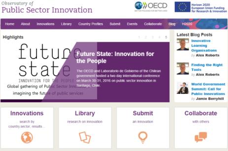 public sector innovation projects Advisory unit