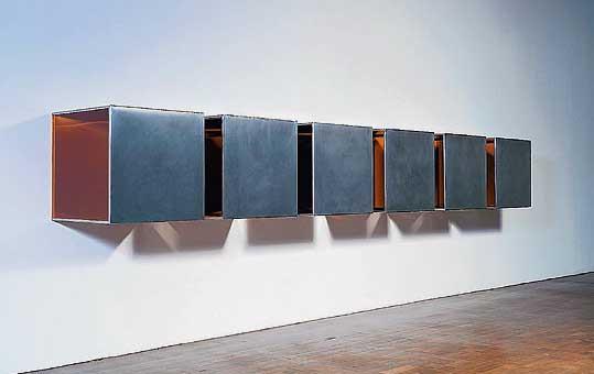 Minimalist, such as Donald Judd aimed to be machine-like.