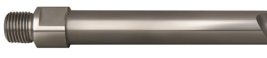 013mm or greater Special Threaded shank common often with seat angle or seat