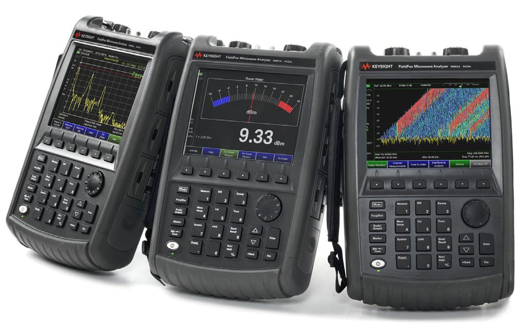 04 Keysight Keysight Redefines 50 GHz Portability - Brochure Highest Reliability FieldFox is the most highly integrated millimeter-wave analyzer on the market. It s also the most rugged.
