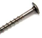 Mounting accessories Flat head screw with countsunk slit Material: A2-70 general building