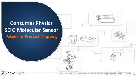 Consumer Physics SCiO Molecular Sensor: Patent-to-Product Mapping How has Consumer Physics patented its SCiO molecular sensor?