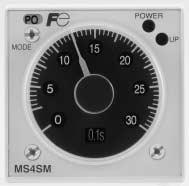MSS Direct-reading time-scale and compact body MSS Super Timer MSS series feature an easy setting and direct-reading system of four time-scale.