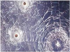 Glass Fracture Patterns (continued) Determining the sequence of multiple bullet holes The radial fractures