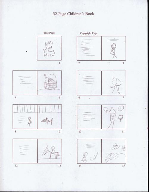 STEP 4 Storyboard First, decide whether you want to storyboard a 32-page children s book or a 12-page magazine spread.