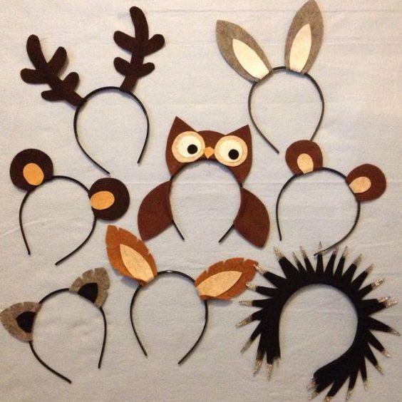 Head band craft Prep Needed: Cut out different types of ears from construction paper or print off different cut outs and let the kids