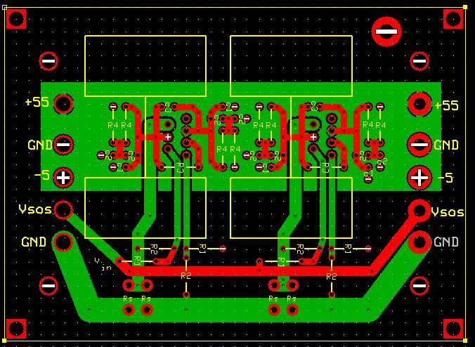 13 Figure 7: Original IMB Current Driver, both Push The current driver PCB for Push Pull (Figure 6, above) is a modified version of an IMB current driver PCB (figure 7, above).