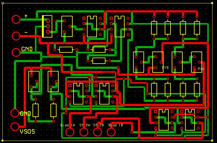 14 Figure 8: Bias and Signal trim 5.2 Bias Trim/Signal trim Both the bias trim and signal trim circuits were combined onto one PCB board for saving space as well as cost (figure 8).