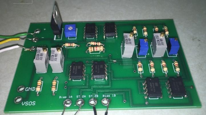 15 and sent to follower op-amps before connecting to the current driver. R2a goes to the pull and R2b goes to Push. 6.