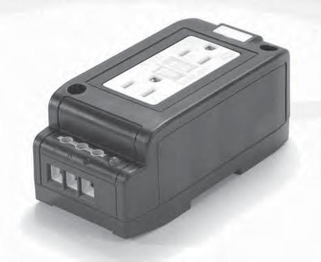 11DM SERIES DIN-RAIL MOUNTED POWER SUPPLIES DM Duplex Receptacle DESCRIPTIONS Packaged in a touch-proof enclosure to eliminate the possibility of accidental shock.